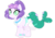 Size: 571x401 | Tagged: safe, artist:kingripple, pony, cala maria, crossover, cuphead, female, mare, ponified, solo