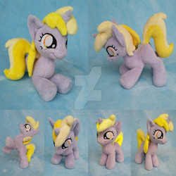 Size: 1024x1024 | Tagged: safe, artist:doctorkoda, dinky hooves, pony, g4, irl, photo, plushie, solo, watermark