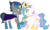 Size: 2248x1364 | Tagged: safe, artist:snoopy7c7, king sombra, princess celestia, g4, blushing, female, good king sombra, looking at each other, male, ship:celestibra, shipping, straight