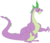 Size: 6990x5976 | Tagged: safe, artist:red4567, spike, dragon, g4, my little pony: friendship is magic, secret of my excess, absurd resolution, adult, adult spike, greed spike, older, older spike, simple background, spikezilla, transparent background, vector