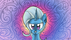 Size: 3264x1836 | Tagged: safe, artist:zsparkonequus, trixie, pony, g4, bust, female, portrait, solo