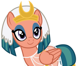 Size: 1976x1697 | Tagged: safe, artist:sketchmcreations, somnambula, pegasus, pony, g4, shadow play, clothes, egyptian headdress, female, headdress, mare, see-through, simple background, smiling, solo, transparent background, vector