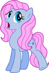 Size: 591x882 | Tagged: safe, artist:canelamoon, oc, oc only, oc:blaueta, earth pony, pony, female, mare, simple background, solo, transparent background