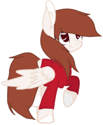 Size: 632x764 | Tagged: safe, artist:galacticdogz, pony, clothes, clyde donovan, hoodie, ponified, simple background, solo, south park, transparent background