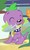 Size: 430x720 | Tagged: safe, screencap, spike, spike the regular dog, dog, equestria girls, g4, my little pony equestria girls: better together, my little shop of horrors, eyes closed, male, mouth hold, paws, puppy, trowel