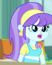 Size: 274x340 | Tagged: safe, screencap, aqua blossom, a little birdie told me, equestria girls, g4, my little pony equestria girls: better together, cropped, female, solo
