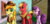 Size: 2000x976 | Tagged: safe, artist:10art1, big macintosh, braeburn, sugar belle, earth pony, pony, unicorn, g4, applecest, bedroom eyes, bisexual, butt, dat ass, distracted boyfriend meme, everypony's gay for braeburn, female, gay, incest, infidelity, kissy face, male, mare, meme, plot, ship:braemac, ship:sugarmac, shipping, stallion, straight