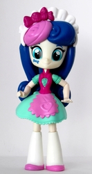 Size: 721x1357 | Tagged: safe, artist:whatthehell!?, bon bon, sweetie drops, equestria girls, g4, clothes, doll, equestria girls minis, irl, photo, shoes, skirt, toy