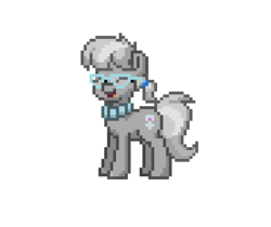 Size: 369x310 | Tagged: safe, silver spoon, pony, pony town, g4, glasses, smiling