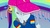 Size: 1280x720 | Tagged: safe, screencap, rainbow dash, equestria girls, equestria girls specials, g4, my little pony equestria girls: dance magic, cap, clothes, female, hat, peace sign