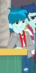 Size: 336x683 | Tagged: safe, screencap, curly winds, some blue guy, thunderbass, equestria girls, g4, my little pony equestria girls: better together, school of rock, background human, cropped, male