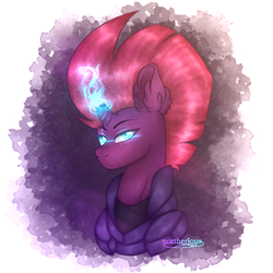 Size: 1024x1024 | Tagged: safe, artist:northlights8, tempest shadow, pony, unicorn, g4, my little pony: the movie, broken horn, female, horn, mare, solo