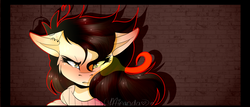 Size: 1024x440 | Tagged: safe, artist:shade4568, oc, oc only, oc:miranda, earth pony, pony, angry, clothes, female, mare, solo, sweater