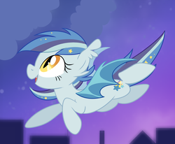 Size: 1043x859 | Tagged: safe, artist:owlity, oc, oc only, oc:star struck, bat pony, female, mare, solo