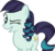 Size: 5282x4948 | Tagged: safe, artist:ironm17, coloratura, g4, absurd resolution, female, grin, one eye closed, rara, simple background, smiling, solo, transparent background, vector, wink