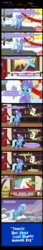 Size: 1500x8775 | Tagged: safe, artist:evil-dec0y, apple bloom, applejack, trixie, comic:trixie vs., comic:trixie vs. hearth's warming, g4, bundled up for winter, christmas, comic, hearth's warming eve, holiday, how the grinch stole christmas, parody, ponyville, snow, staff, staff of sameness, the grinch, winter outfit