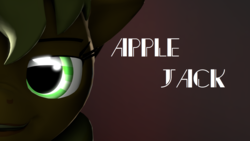 Size: 1920x1080 | Tagged: safe, artist:wiizzie, applejack, earth pony, pony, g4, 3d, bust, female, portrait, solo