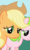 Size: 350x583 | Tagged: safe, screencap, applejack, crimson gala, red gala, earth pony, pony, friendship is magic, g4, apple family member, cropped, wavy mouth
