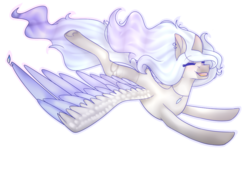 Size: 1041x713 | Tagged: safe, artist:karinanight125, oc, oc only, oc:sky night, pegasus, pony, colored wings, female, flying, mare, multicolored wings, simple background, solo, transparent background