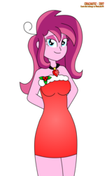 Size: 1221x2000 | Tagged: safe, artist:crazautiz, oc, oc only, oc:contralto, equestria girls, g4, clothes, cute, disguised siren, dress, equestria girls-ified, female, simple background, solo, transparent background