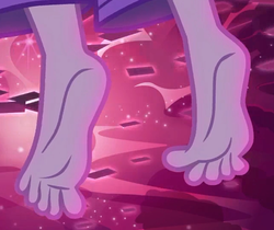 Size: 640x538 | Tagged: safe, screencap, sci-twi, twilight sparkle, equestria girls, g4, my little pony equestria girls: legend of everfree, barefoot, cropped, feet, foot focus, legend of everfeet, legs, pictures of legs