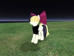 Size: 1600x1200 | Tagged: safe, artist:jojobibou, songbird serenade, pony, g4, my little pony: the movie, 3d, female, second life, solo