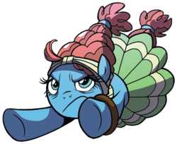 Size: 623x509 | Tagged: safe, artist:brenda hickey, edit, idw, meadowbrook, earth pony, pony, g4, legends of magic #6, my little pony: legends of magic, spoiler:comic, background removed, clothes, dress, female, mare, simple background, solo, transparent background