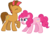 Size: 2646x1783 | Tagged: safe, artist:petraea, pinkie pie, oc, oc:sparky, earth pony, pony, g4, male, simple background, stallion, transparent background, vector