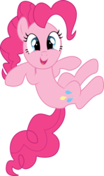 Size: 612x1029 | Tagged: safe, artist:ponkus, pinkie pie, earth pony, pony, g4, female, mare, simple background, solo, transparent background, vector