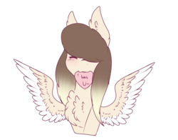 Size: 1576x1237 | Tagged: safe, artist:angelic-shield, oc, oc only, oc:chloe, blushing, bust, flat colors, fluffy, heart, ponysona, simple background, solo, transparent background