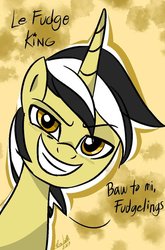 Size: 600x911 | Tagged: safe, artist:emositecc, oc, oc only, pony, looking at you, rule 63, solo