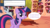 Size: 1280x720 | Tagged: safe, artist:hakunohamikage, twilight sparkle, oc, oc:lucid daydream, alicorn, pony, unicorn, ask-princesssparkle, g4, ask, book, female, golden oaks library, magic, male, mare, stallion, tumblr, twilight sparkle (alicorn)