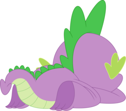 Size: 3569x3150 | Tagged: safe, artist:porygon2z, spike, dragon, g4, triple threat, high res, male, simple background, solo, transparent background, vector