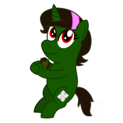 Size: 1200x1200 | Tagged: safe, artist:toyminator900, oc, oc only, oc:nahuelin, oc:nahuelina, pony, unicorn, 2018 community collab, derpibooru community collaboration, plushie, simple background, transparent background