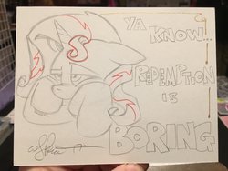 Size: 2048x1536 | Tagged: safe, artist:andy price, sunset shimmer, pony, unicorn, g4, female, monochrome, sketch, solo