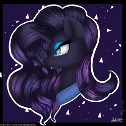 Size: 3000x3000 | Tagged: safe, artist:amywhooves, idw, nightmare rarity, pony, g4, female, high res, mare, solo