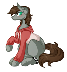 Size: 3561x3849 | Tagged: safe, artist:amazing-artsong, oc, oc only, earth pony, pony, clothes, high res, male, simple background, solo, stallion, sweater, transparent background