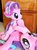 Size: 767x1024 | Tagged: safe, artist:nekokevin, starlight glimmer, pony, unicorn, series:nekokevin's glimmy, g4, boop, cute, dominant, doppelganger, duo, glimmerbetes, irl, mutual booping, photo, plushie, self ponidox, starlight glimmer plushie