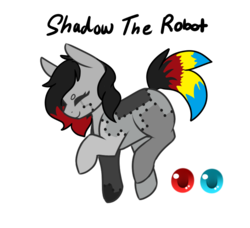 Size: 1024x933 | Tagged: safe, artist:sweetkittypet, oc, oc only, oc:shadow, pony, robot, robot pony, eyes closed, reference sheet, simple background, smiling, solo, transparent background