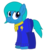 Size: 1200x1200 | Tagged: safe, artist:toyminator900, oc, oc only, oc:nina dasher, earth pony, pony, 2018 community collab, derpibooru community collaboration, clothes, pants, scarf, simple background, solo, sweater, transparent background