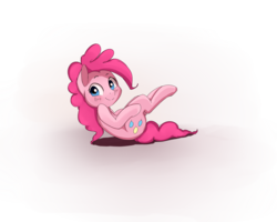 Size: 2500x2000 | Tagged: safe, artist:miokomata, pinkie pie, earth pony, pony, g4, blushing, cute, diapinkes, female, high res, mare, smiling, solo