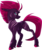 Size: 2704x3257 | Tagged: safe, artist:polyhexian, tempest shadow, pony, unicorn, g4, my little pony: the movie, alternate design, broken horn, colored hooves, eye scar, female, high res, horn, mare, scar, simple background, solo, transparent background, unshorn fetlocks