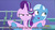 Size: 800x450 | Tagged: safe, edit, edited screencap, screencap, starlight glimmer, trixie, all bottled up, g4, my little pony: friendship is magic, don bluth, floppy ears, implied murder, rock-a-doodle, trixie's puppeteering