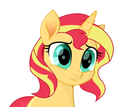 Size: 3400x2900 | Tagged: safe, artist:mint-light, sunset shimmer, pony, unicorn, g4, my little pony: the movie, eye, eyes, female, high res, mare, movie accurate, sad, simple background, solo, transparent background