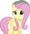 Size: 5192x5842 | Tagged: safe, artist:ironm17, fluttershy, pegasus, pony, g4, my little pony: friendship is magic, shadow play, absurd resolution, bow, cute, female, hat, shyabetes, simple background, solo, transparent background, unamused, vector