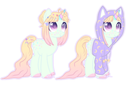 Size: 1889x1292 | Tagged: safe, artist:scariichan, oc, oc only, oc:hitomi hoshi, pony, unicorn, clothes, colored horn, hoodie, horn, self ponidox, solo