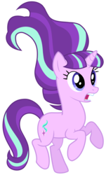 Size: 4360x7200 | Tagged: safe, artist:greenmachine987, starlight glimmer, pony, unicorn, g4, the cutie re-mark, absurd resolution, faic, female, frozen, mare, open mouth, simple background, solo, surprised, transparent background, vector