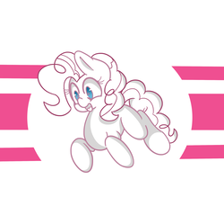 Size: 1580x1571 | Tagged: safe, artist:lou, pinkie pie, earth pony, pony, g4, abstract background, female, happy, smiling, solo, tongue out