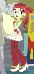 Size: 321x694 | Tagged: safe, screencap, rose heart, a queen of clubs, equestria girls, g4, my little pony equestria girls: better together, background human, cropped, female, solo
