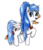 Size: 1363x1596 | Tagged: safe, artist:40kponyguy, derpibooru exclusive, edit, editor:binkyt11, oc, oc only, oc:clarise, pegasus, pony, 2018 community collab, derpibooru community collaboration, ear fluff, looking at you, ponytail, raised hoof, simple background, solo, sword, traditional art, transparent background, weapon